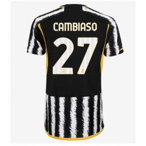 Juventus Andrea Cambiaso #27 Hemmatröja Dam 2023-24 Kortärmad